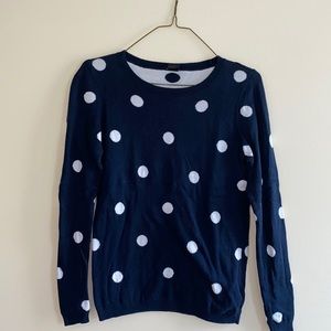 Navy/White for sweater Ann Taylor